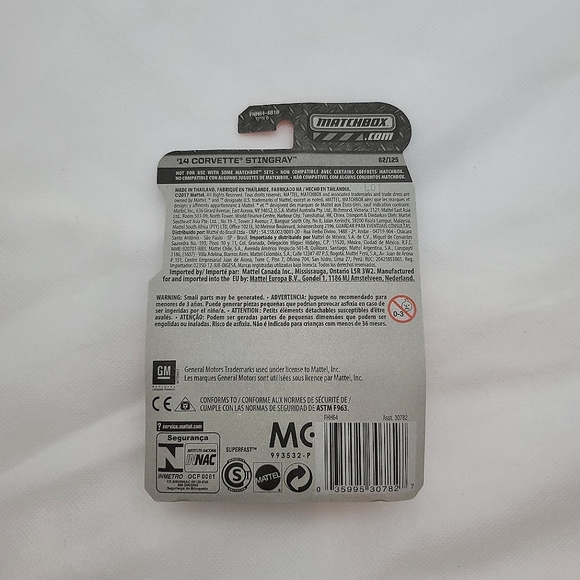 Matchbox 65th Anniversary '14 Corvette Stingray MBX RESCUE - Picture 2 of 2